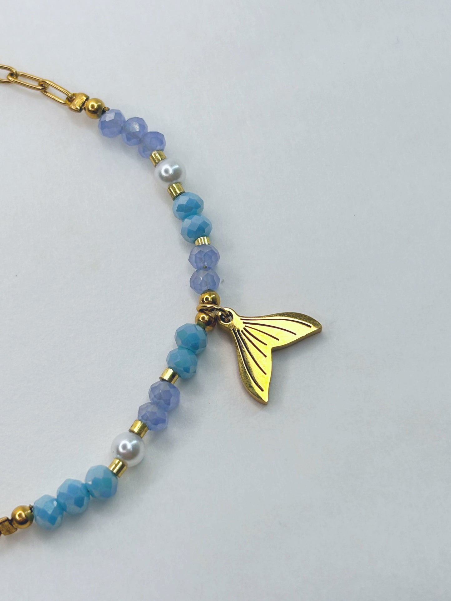 Bracelet blue mermaid