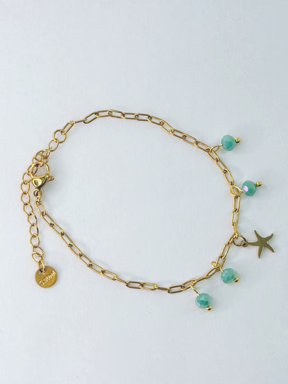 Bracelet blue drops